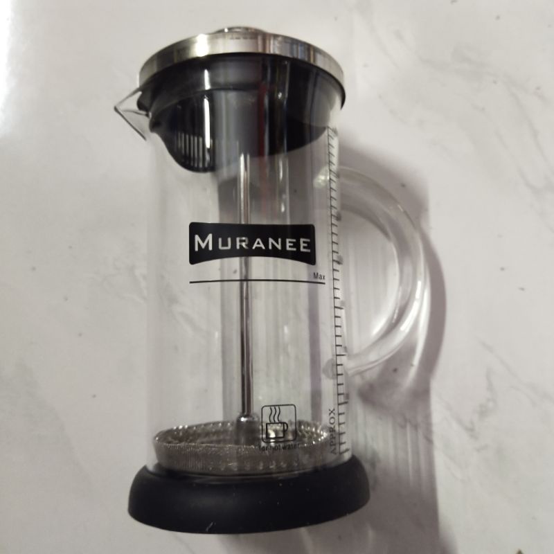 french press 350 ml muranee kaca