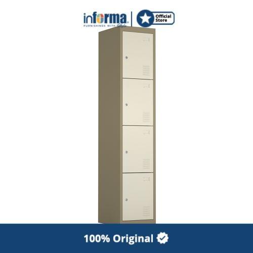 

Filling Cabinet Informa - Loker - Kiev Locker 4 Door Light Brown