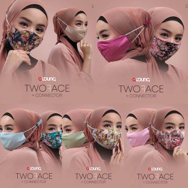 Masker Two Face by Qudung