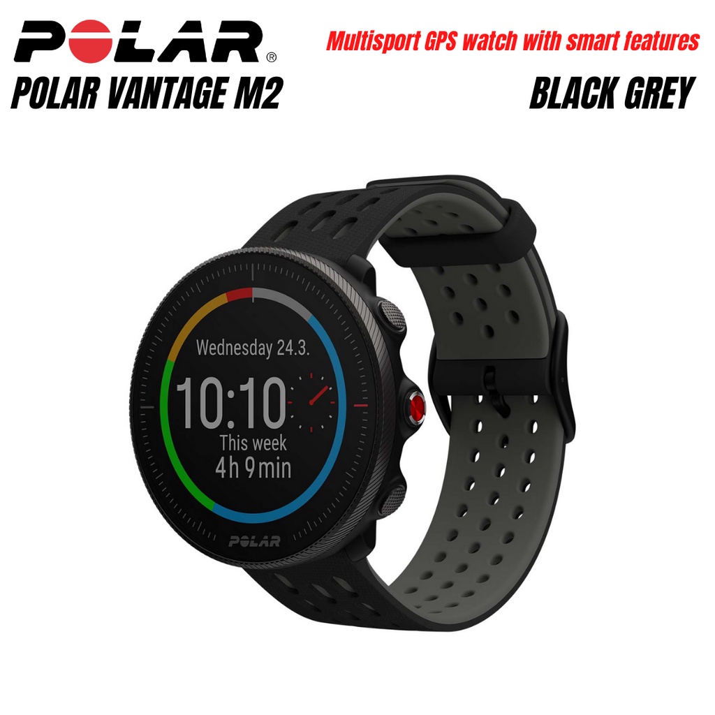 Polar VANTAGE M2  Running Multisport GPS Smartwatch with Heart Rate