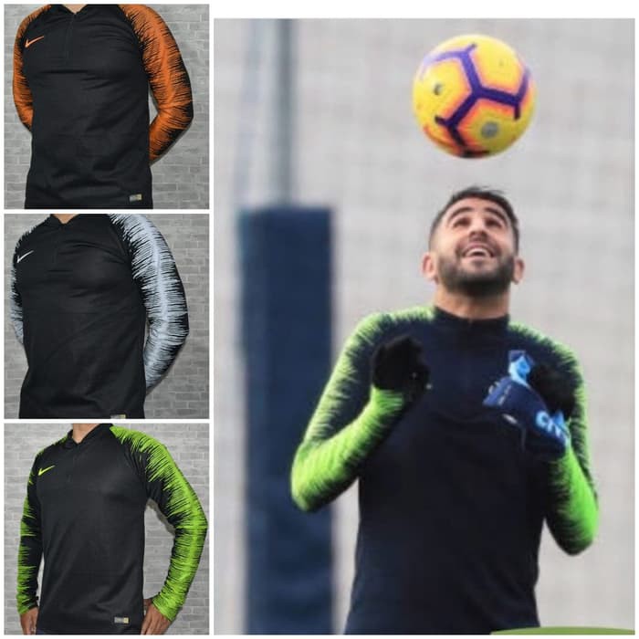 Terbaru Jaket Sweater Midlayer Tracksuit Training Nike Polos 19/20 Grade Ori |