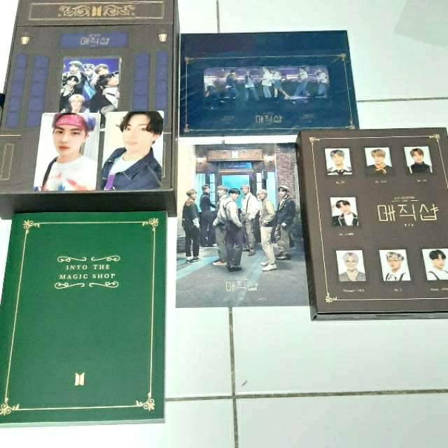 [SHARING] BTS DVD 5th Muster Magic Shop /Photobook/ Digipack / Photocard Jungkook Jin / Pop Up Box