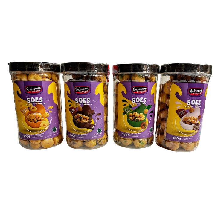 

Nukuma Cantique Soes Kering Premium Kemasan Toples Ecofam 250 gr