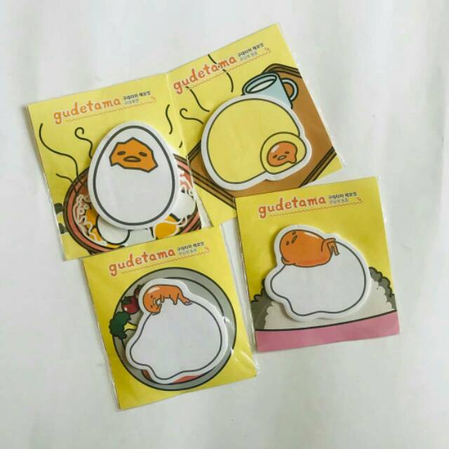 

GUDETAMA STICKY NOTES / MEMO