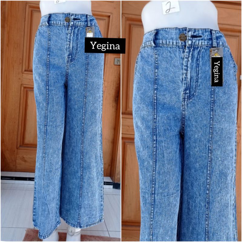 KULOT JEANS TULANG STANDAR WANITA MODIS SIMPEL ELEGAN BISA COD