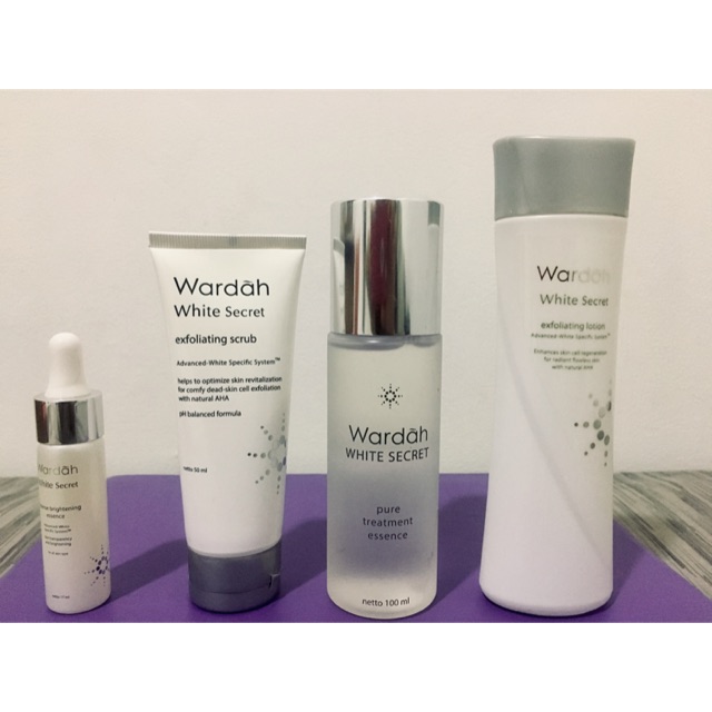 rangkaian wardah white secret harga