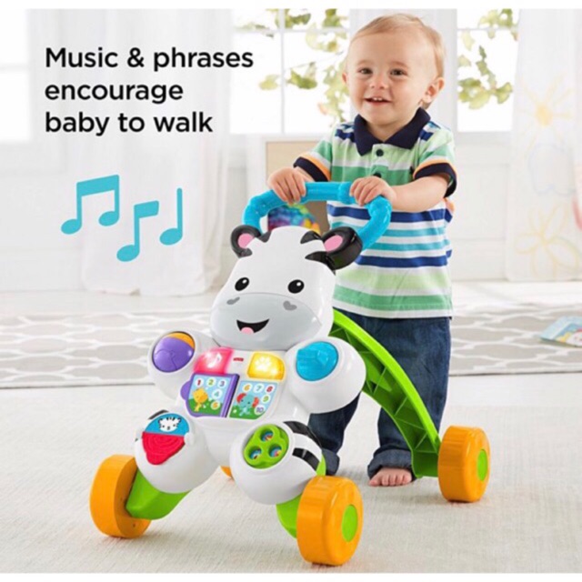 fisher price baby walker zebra