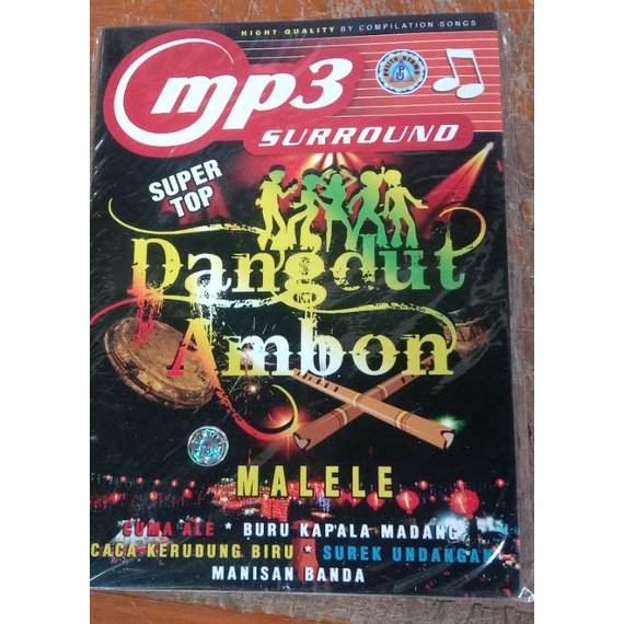 Kaset MP3 original lagu dangdut Ambon ( melele)