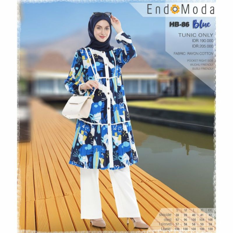 ATASAN TUNIK HD 86 || ENDOMODA