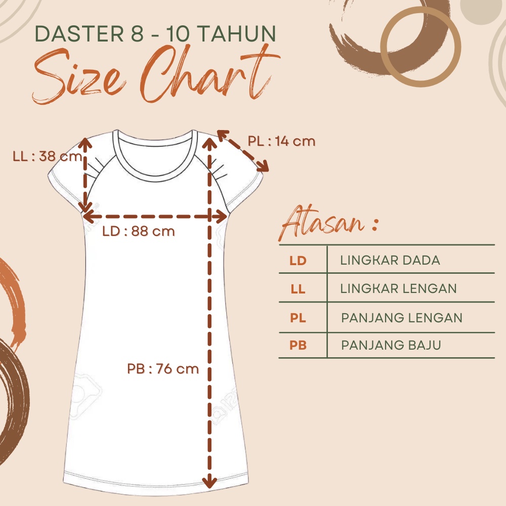 NYENYAK Daster Anak 8 - 12 Tahun ( Junior Edition ) Bahan Katun / Daster Karakter