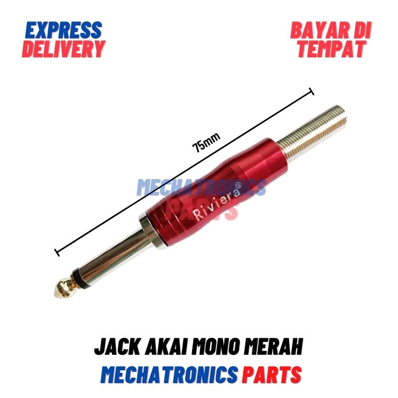 [SOC-9127] JACK AKAI MONO PER WARNA MERAH