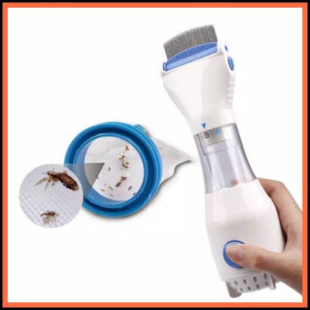 Sisir Penghilang Kutu Elektrik / Sisir Kutu Rambut Elektrik / Sisir Kutu Listrik