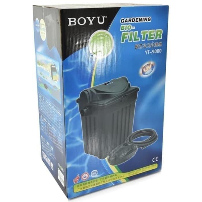 BOYU YT-9000 Gardening Bio-Filter SET FILTER Kolam Ikan KOI UV lights