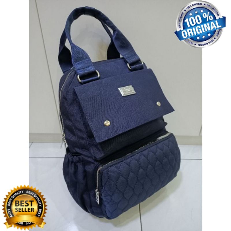 ORIGINAL Tas Ransel CHIBAO LAPTOP 14 Inch Wanita IMPORT KOREA Elegan Design Super Tebal Anti Air