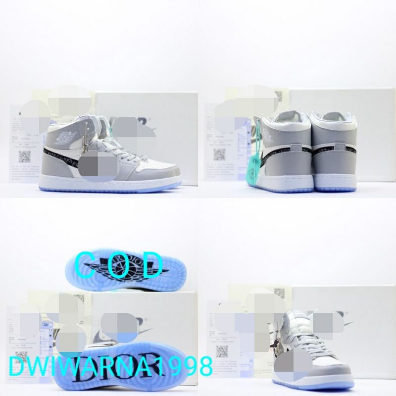 Sepatu Unisex Sneaker Pria Wanita Jordan D!o® High/Low 36/43