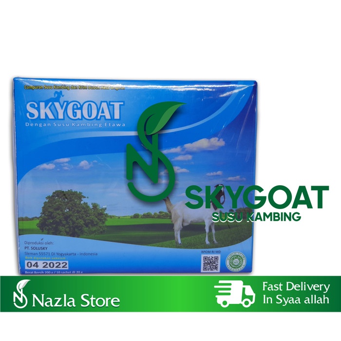 

SKY GOAT SUSU KAMBING DAN KRIM BUBUK RASA ORIGINAL