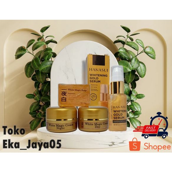 SERUM HANASUI GOLD & CREAM MAGIC KOREA