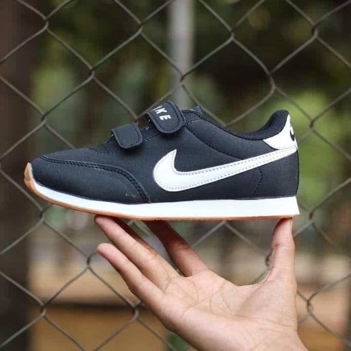 Sepatu Sekolah Anak Sd Adidas Kids Hitam Tali Size 33 37 Grade Ori J32 New