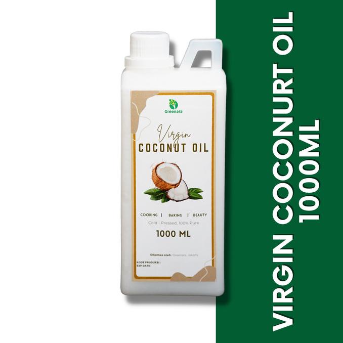 

Greenara Virgin Coconut Oil VCO 1L / Minyak Kelapa Murni 1 liter