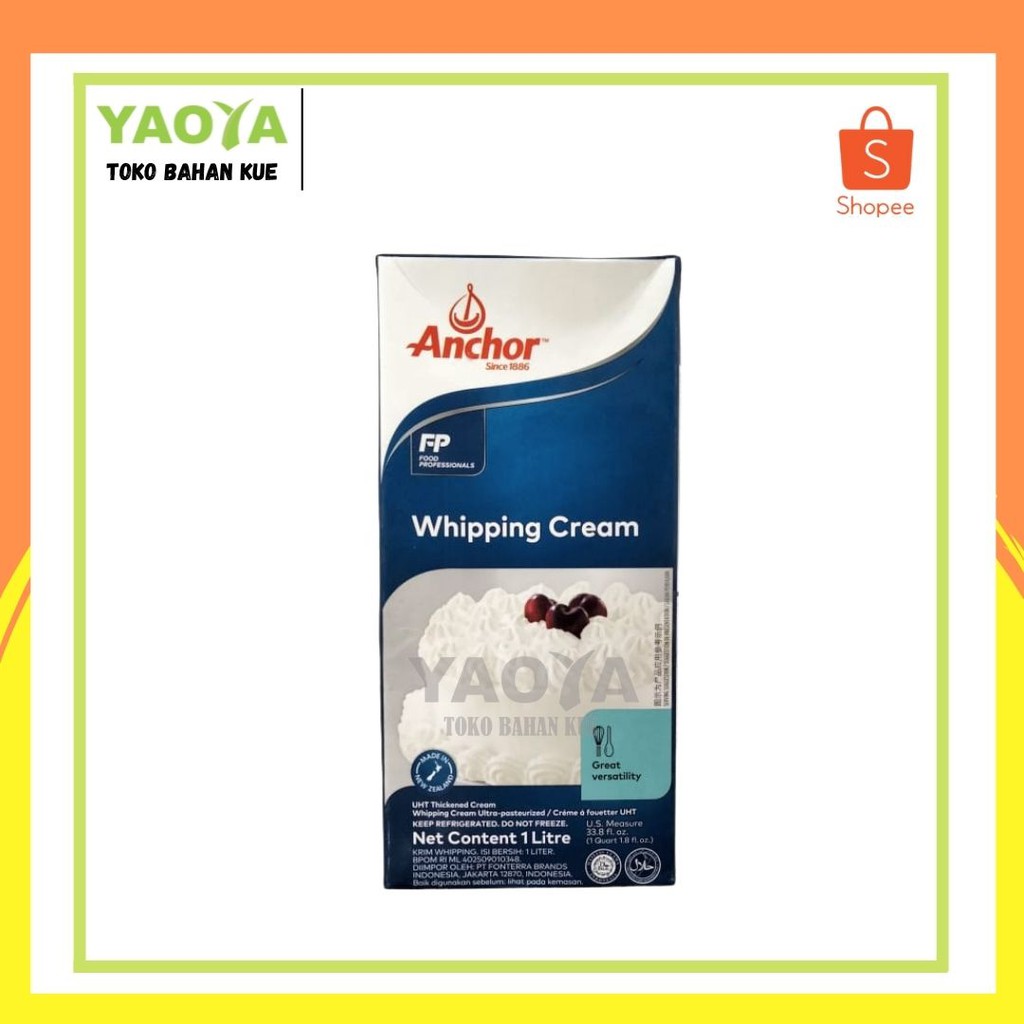 

ANCHOR WHIPPING CREAM 1 LITER