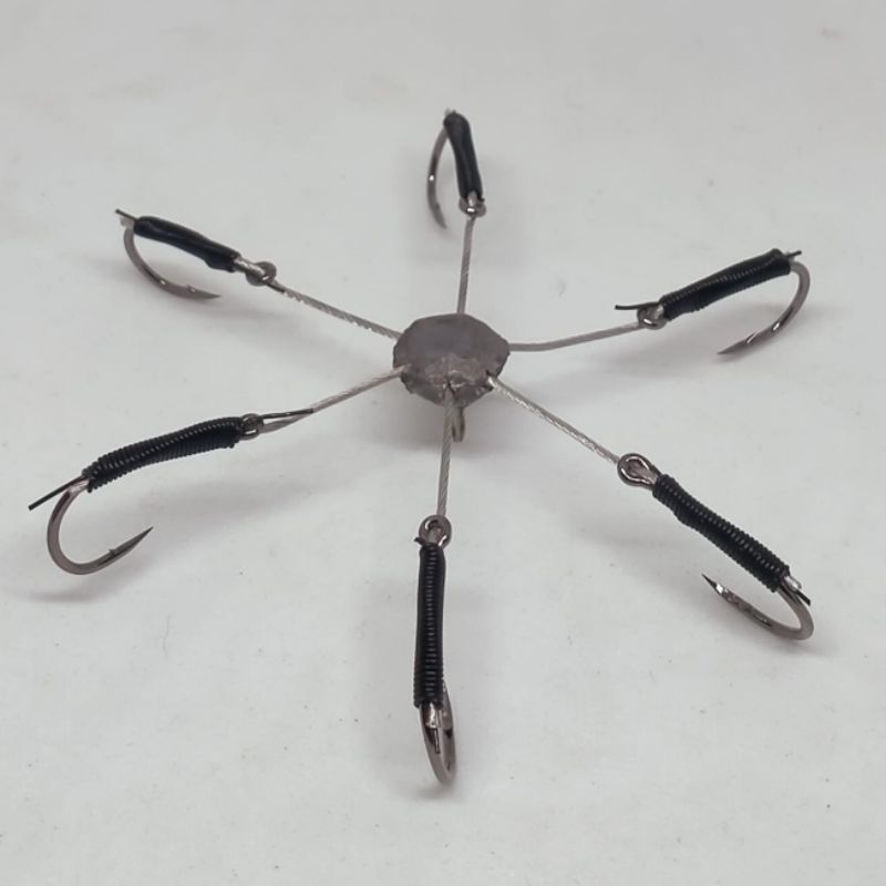 kail pancing garong 6 mata  kail buat mancing ikan nila