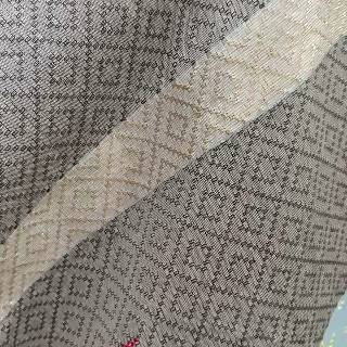 SEMI SUTERA BERSTEKTUR MOTIF  SOPO TOBA WARNA  ABU  ABU  