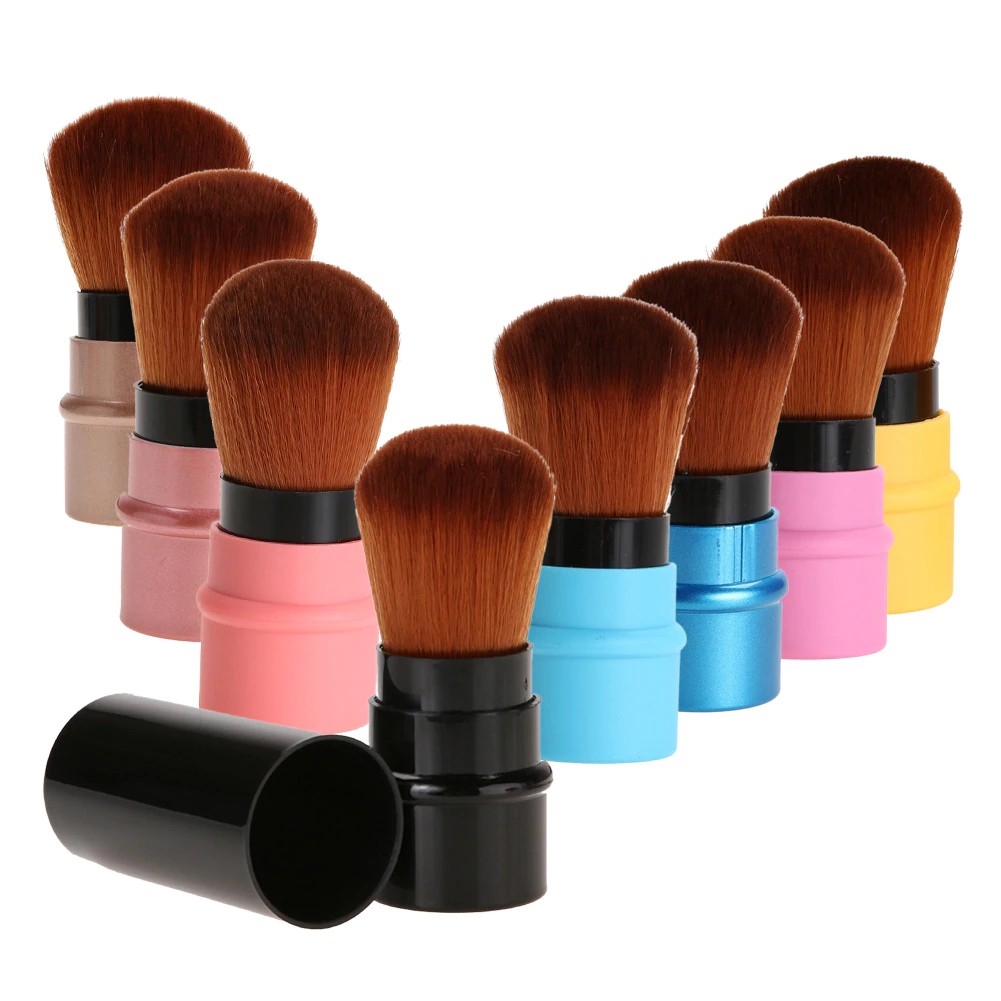 Portable Make Up Tool Mini Travel Portable Blush Brush Powder Foundation Tarik Brushes