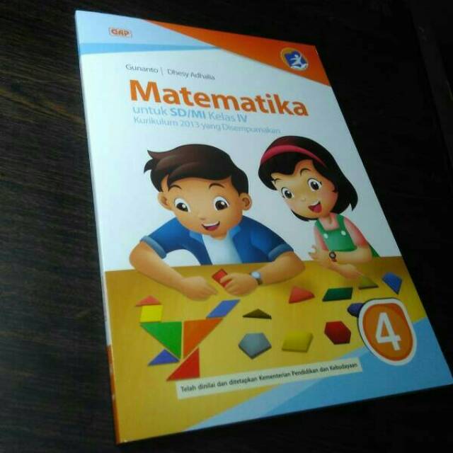 Buku Siswa Matematika Sd Kelas 4 K13 Erlangga Gap Shopee Indonesia