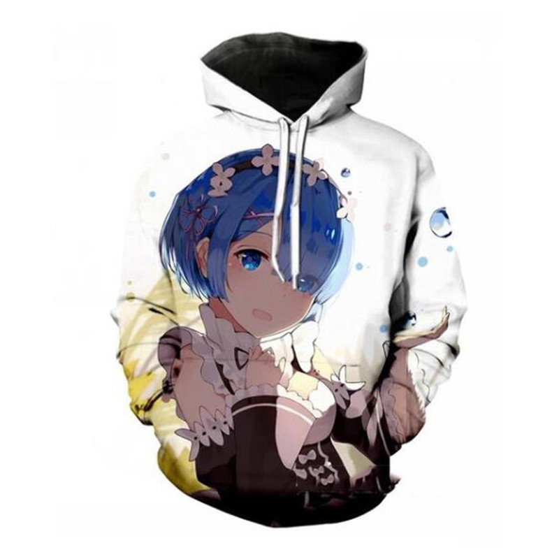 rem and ram hoodie