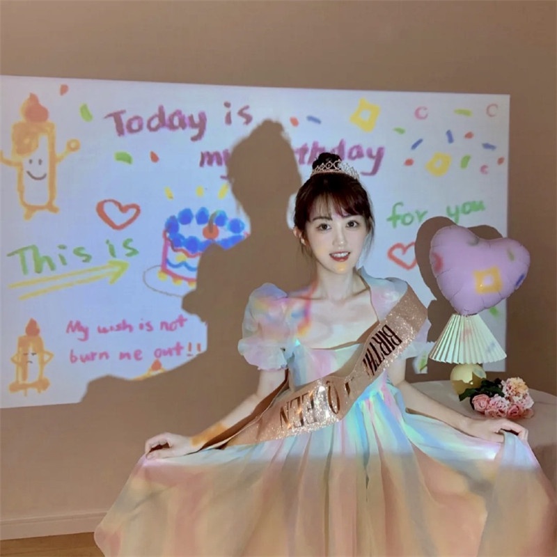 MINI BIRTHDAY PROJECTOR/ HAPPY BIRTHDAY PROJECTOR/ PROYEKTOR MINI PHOTOSHOOT/ PROYEKTOR MINI ULANG TAHUN