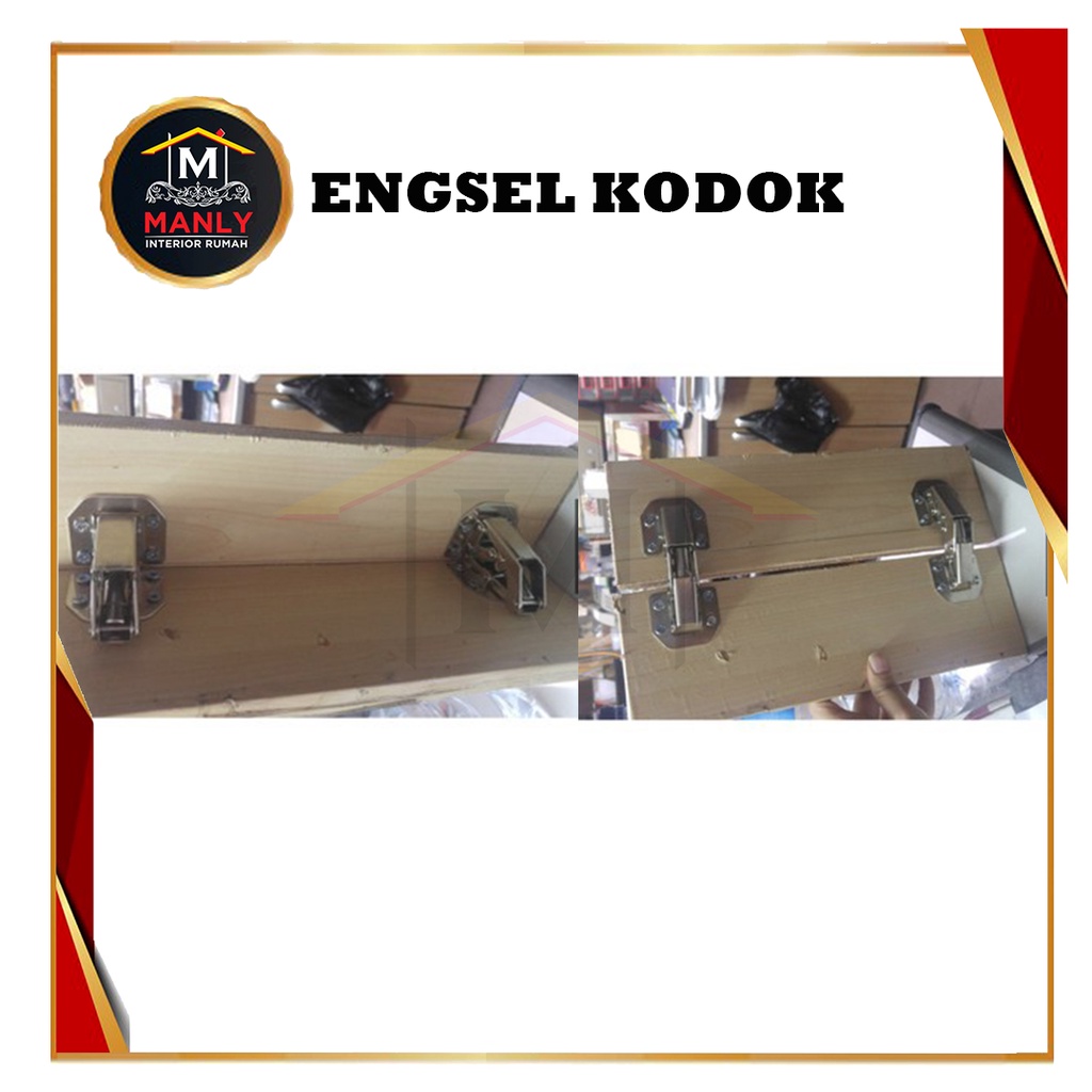 Engsel Kodok / Engsel Sendok Tanpa Bobok 90 Derajat Pintu Lemari Kayu Jembatan Katak Tanpa Bor