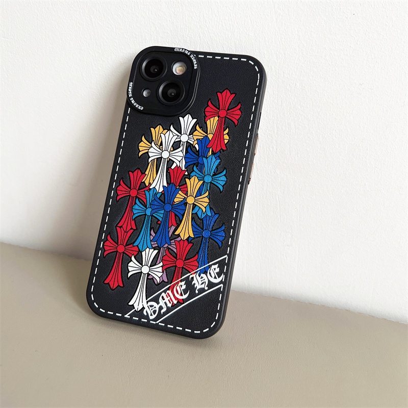 Hard Case Motif Print Mahkota Untuk Iphone 13 12 11 Pro MAX 7 8Plus SE XR XS MAX