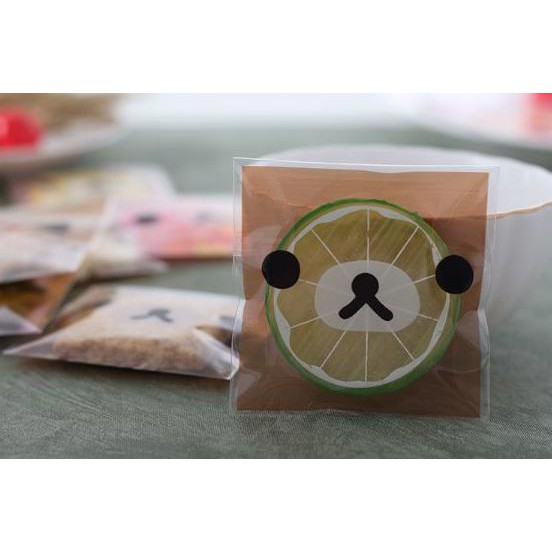 

Plastik Fancy Cookies - Kue - Permen - Accessories Brown Bear 7X7