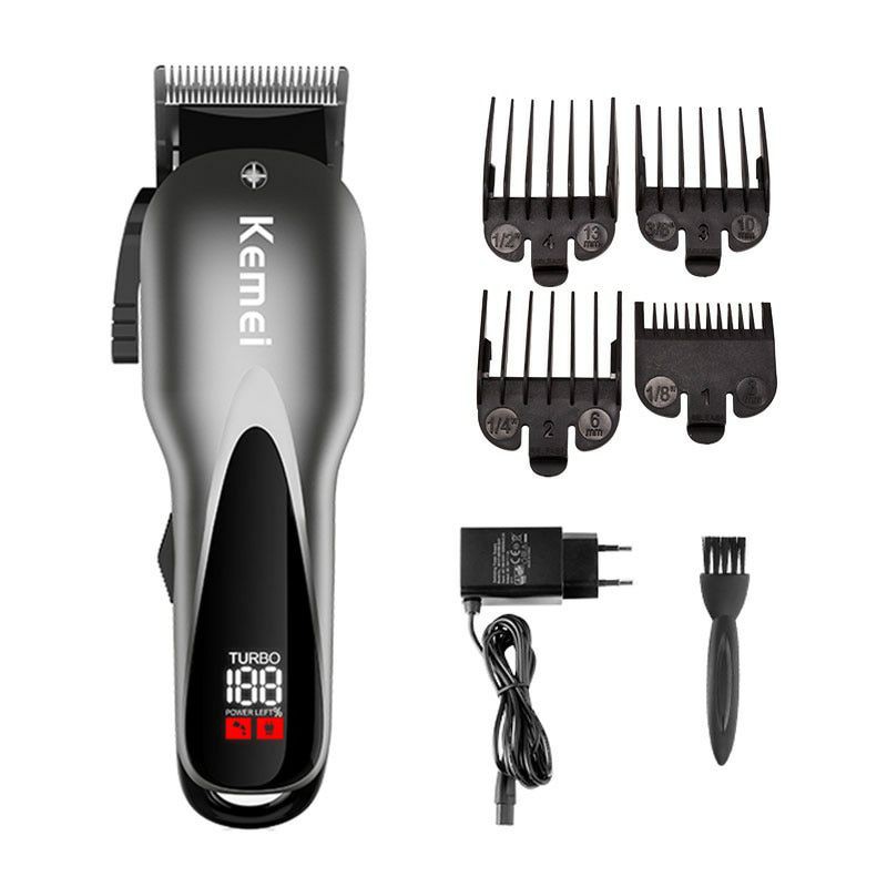 Kemei Alat Cukur Elektrik Hair Trimmer Shaver Rechargeable Battery