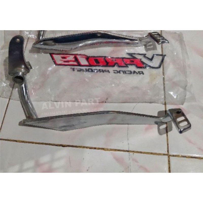 pedal rem crystal tune pijakan rem crystal pnp cb gl mp tiger