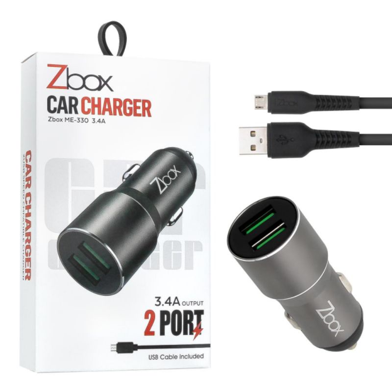 Charger Mobil ZBOX 3.4 A Fast charging