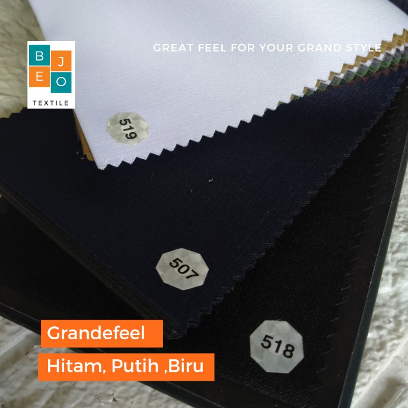 kain seragam grandefeel hitam putih biru maxistyle mahkamah Agung
