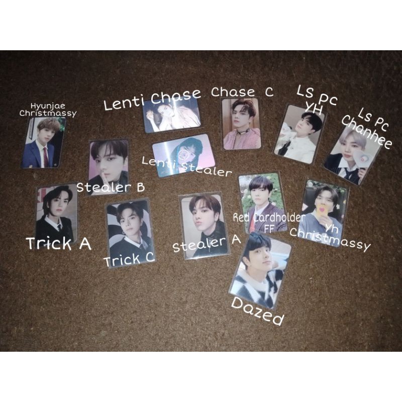 (PESANAN) OFFICIAL PHOTOCARD YOUNGHOON, HYUNJAE NEW