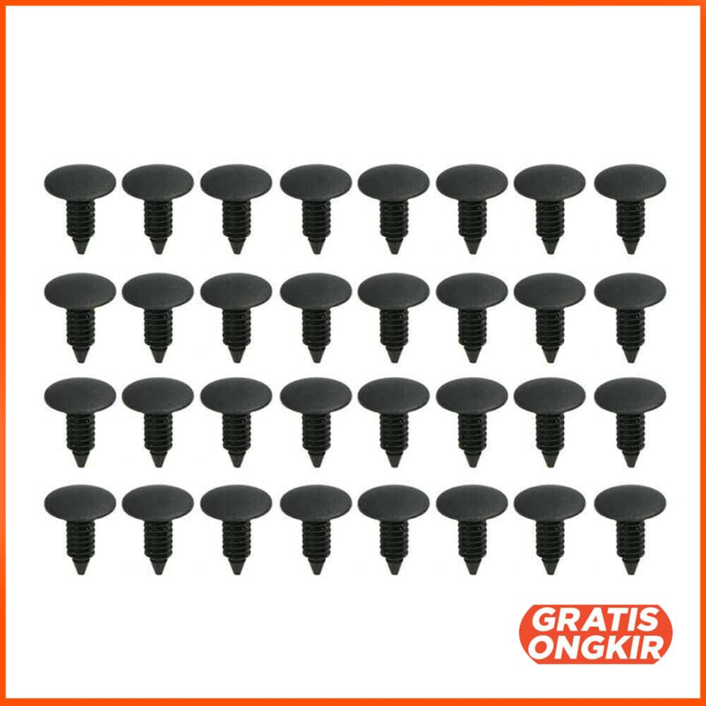 Baut Rivet Mobil Universal Car Push Pin Fasteners 190PCS - RV031