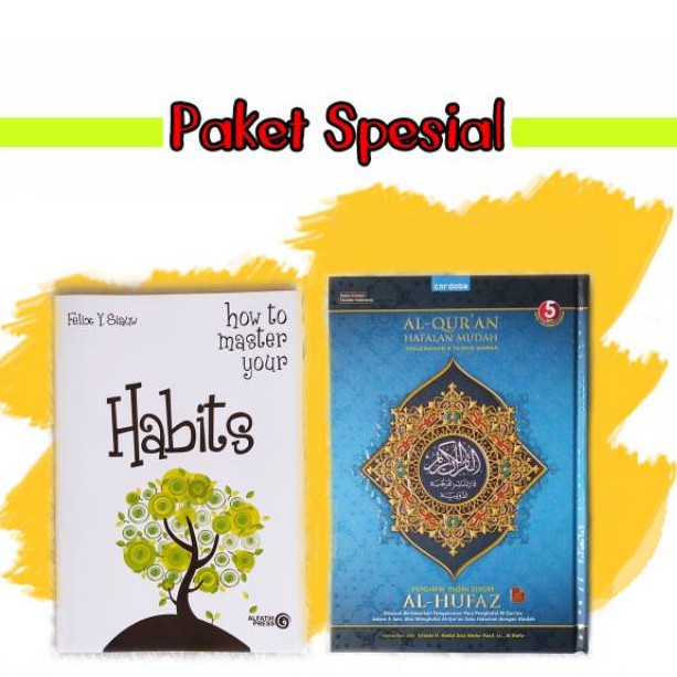 [ PAKET HEMAT ] Hufaz + Buku Habits |  Ustadz Felix Siauw