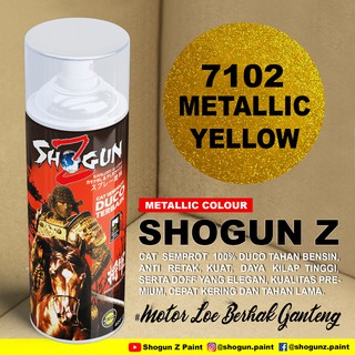 SHOGUN Z WARNA  METALIC YELLOW KUNING  EMAS  Shopee Indonesia