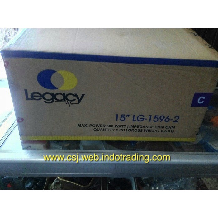 speaker subwofer legacy 15 inch LG1596