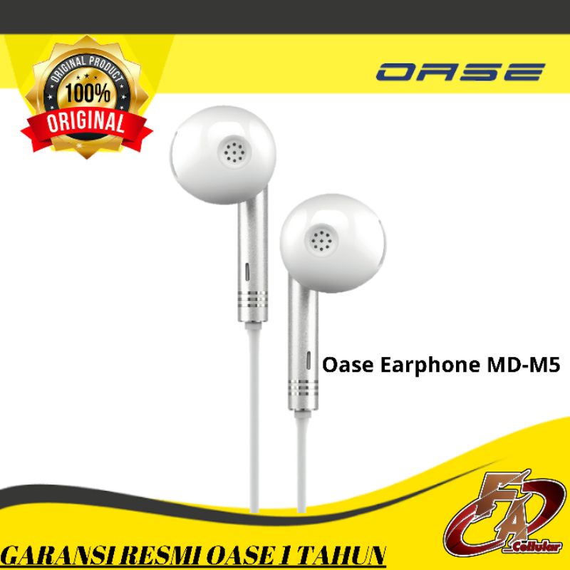 Oase Earphone MD-M5 - Garansi Resmi Oase