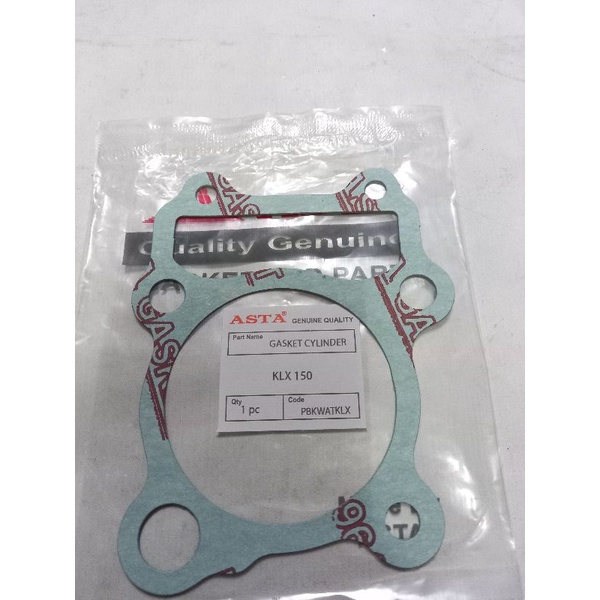 paking perpak gasket blok bawah klx 150 asta