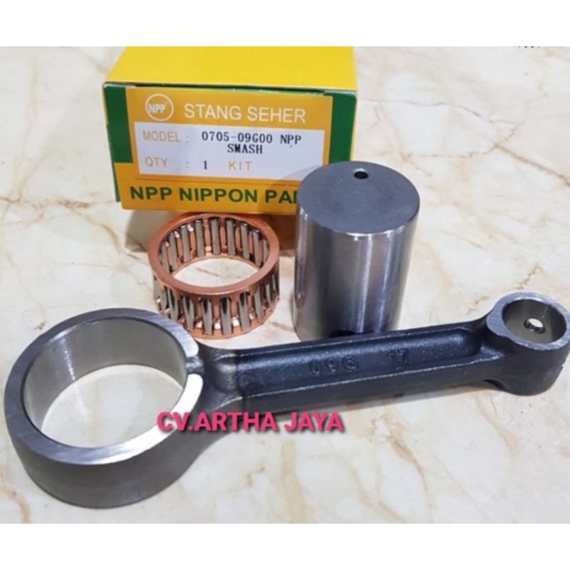 STANG PISTON SEHER CONROD KIT NPP SUZUKI SMASH / SMASH NEW / SMASH 110 / SMASH LAMA (0705-09G00-NPP)