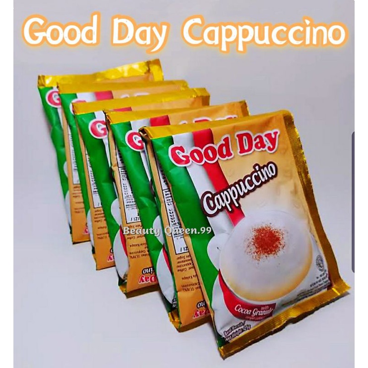 

Good Day Cappuccino 10Pcs (1 renceng)