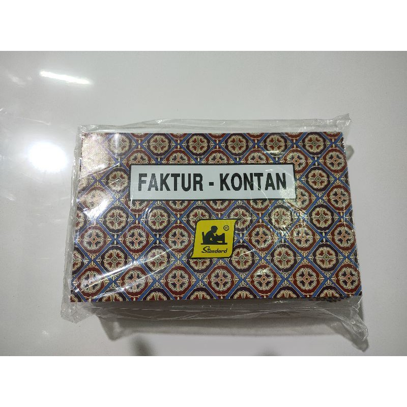 

Faktur Kontan Bon tidak berangkap/rangkap 1 tunai 1 pak isi 12 pcs (1 Lusin)