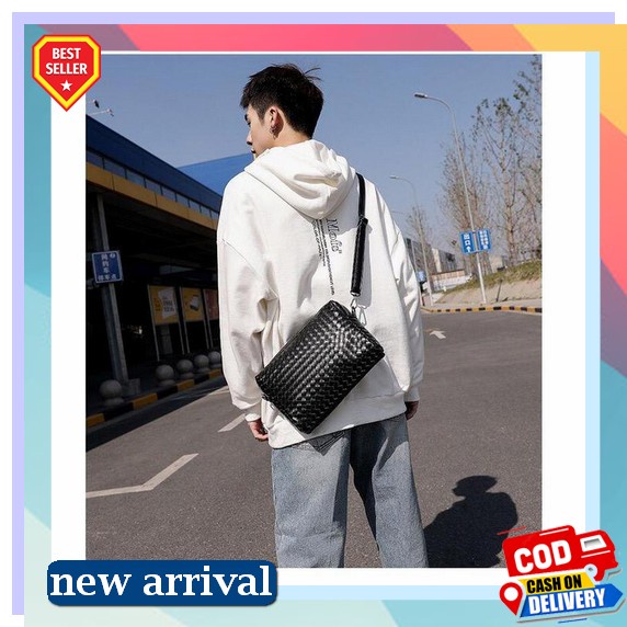 Kompek Pria Cowok Laki Laki Original Distro Keren Wesbag Weisbag Westbag Pouch West Body Pack Slingb