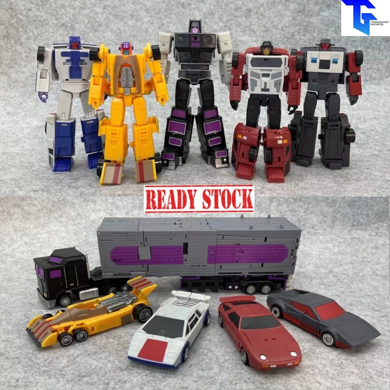 Deformed Automan BW-001 / BW-002 Fast Pioneer / BW-003 Car Masters - G1 Menasor Combiner
