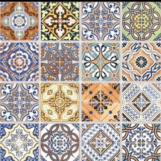 Jual Granit Lantai Motif Batik Vintage/Roman Granit Motif Vintage